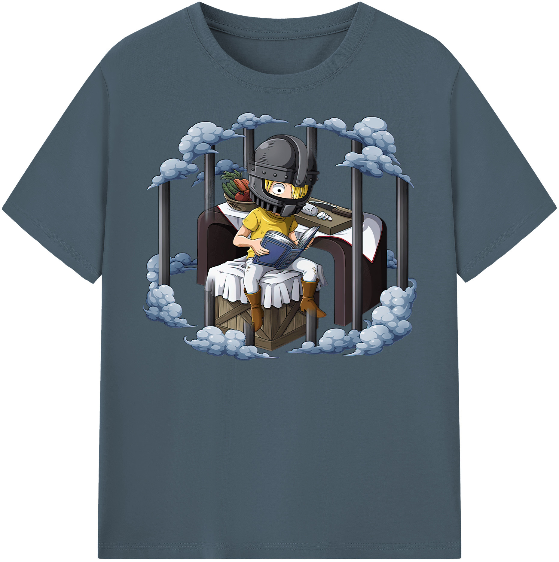 ワンピース サンジ ONE PIECE Sanji 綿100％半袖Tシャツ（フロントプリント）